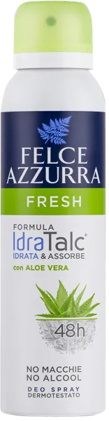 Изображение Дезодорант спрей женский Фельче аззура фреш алоэ вера 48 часов Пальери СпА ж/б, 150 мл
