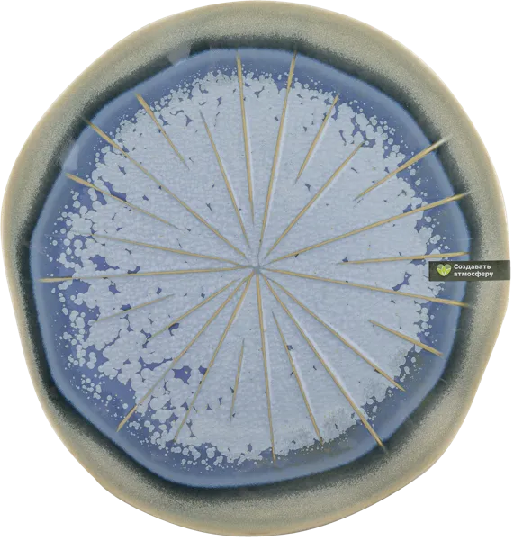 Изображение Тарелка 26см голубая Табрис магическое волшебство Ловинг Хоум , 1 шт
