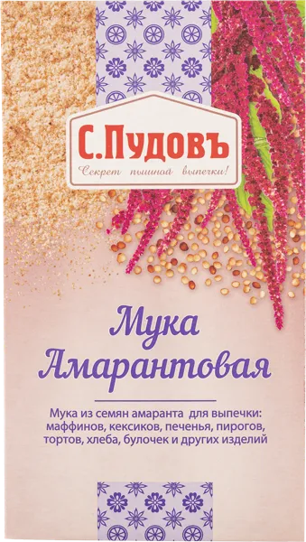 Изображение Мука амарантовая С. Пудовъ Хлебзернопродукт м/у, 200 г