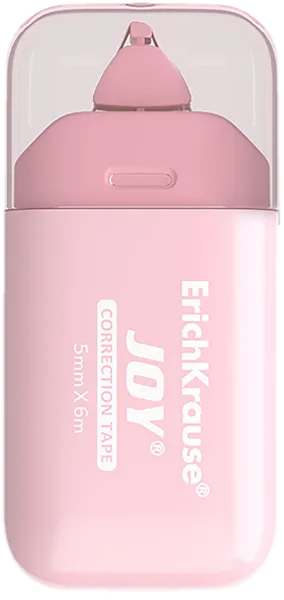 Изображение Лента 6м корректирующая Эрих Краузе джой пастель ассорти 5мм Эрих Краузе , 1 шт