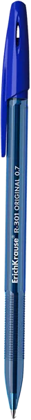 Изображение Ручка 0,5мм синяя шариковая Эрих Краузе R-301 стик ориджинал Эрих Краузе , 1 шт