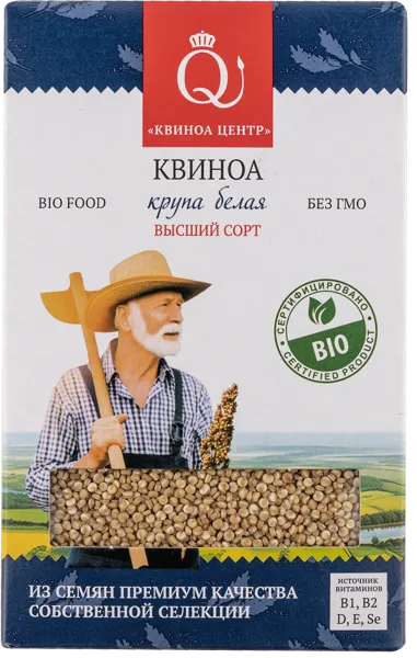 Изображение Киноа Квиноа Центр белая НПО Квиноа Центр к/у, 400 г