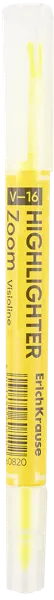 Изображение Текстовыделитель желтый Эрих Краузе висиолайн V-16 зум неон Эрих Краузе к/у, 1 шт