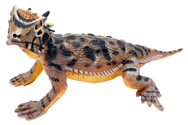 Изображение Фигурка 13 см Детское время ящерица рогатая Морефан Текнолоджи , 1 шт