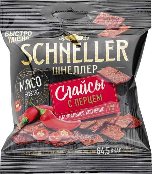 Изображение Колбаски копченые из курицы Шнеллер трюфель Митэк м/у, 40 г