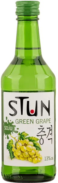 Изображение Спиртной напиток 13% Соджу Стан Зеленый Виноград КЛВЗ Кристалл с/б, 0,375 л