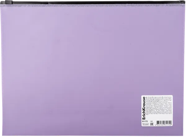 Изображение Зип-пакет 33,4х24,6см пластик Эрих Краузе А4 софт тач манга ассорти Эрих Краузе , 1 шт