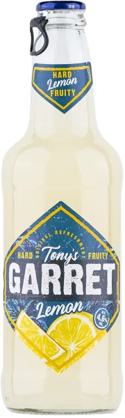 Изображение Пивной напиток светлый 4,6% Тонис Гаррет хард лимон Балтика с/б, 0,4 л