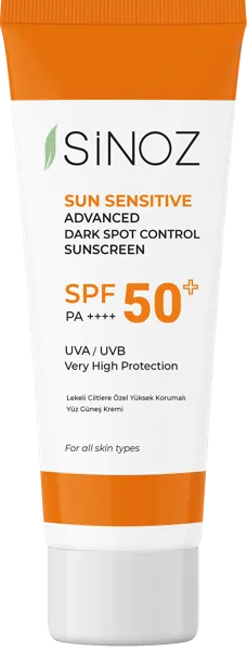 Изображение Крем солнцезащитный для лица Синоз от темных пятен СПФ50+ Синоз Косметик п/у, 50 мл