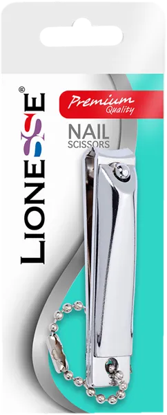 Изображение Клиппер для ногтей Лайонесс с цепочкой Тарко п/у, 1 шт