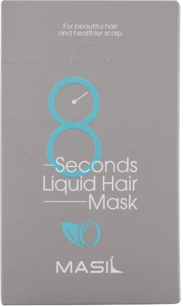 Изображение Маска для всех типов волос Масил 8 секунд лактобактерии гладкость Бижукорея к/у, 20 шт