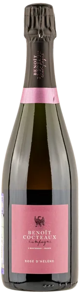 Изображение Шампанское розовое брют Бенуа Кокто Розе Д Элен шардоне пино нуар купаж Бенуа Кокто с/б, 0,75 л