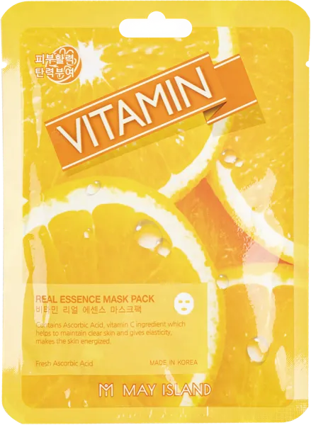 Изображение Маска питание для лица Май айлэнд витамин С сияние Кокослаб м/у, 1 шт