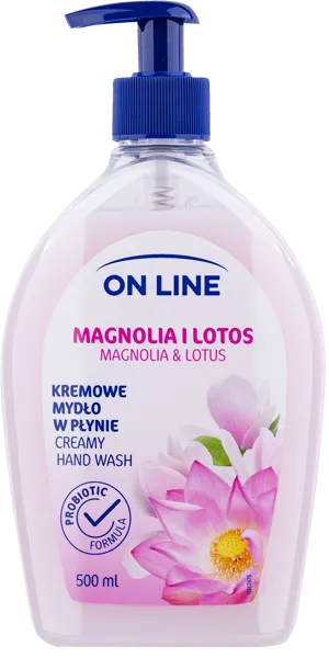 Изображение Мыло жидкое для рук Он лайн магнолия и лотос Форте Свиден п/у, 500 мл