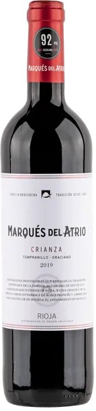 Изображение Вино красное сухое стиль №2 Темпранильо Риоха Маркиз дель Атрио Крианса 2019 Маркиз дель Атрио с/б, 0,75 л