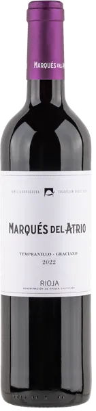 Изображение Вино красное сухое стиль №2 Темпранильо Риоха Маркиз дель Атрио 2022 Маркиз дель Атрио с/б, 0,75 л