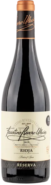 Изображение Вино красное сухое стиль №2 Гарнача купаж Риоха Фаустино Ривера Улесья Резерв 2018 Маркиз дель Атрио с/б, 0,75 л