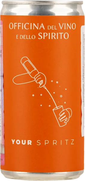 Изображение Напиток виноградосодержащий сладкий газ Ер Спритц 5% Лависоло Массимо ж/б, 0,2 л