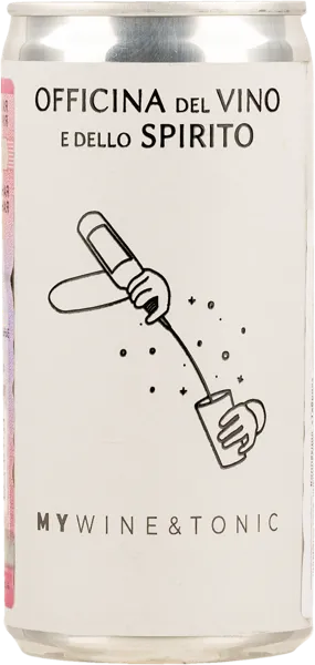Изображение Напиток виноградосодержащий п/сл газ Май Вайн энд Тоник 5% Лависоло Массимо ж/б, 0,2 л