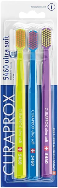Изображение Зубная щетка ультрамягкая Курапрокс 5460 Кураден п/у, 3 шт
