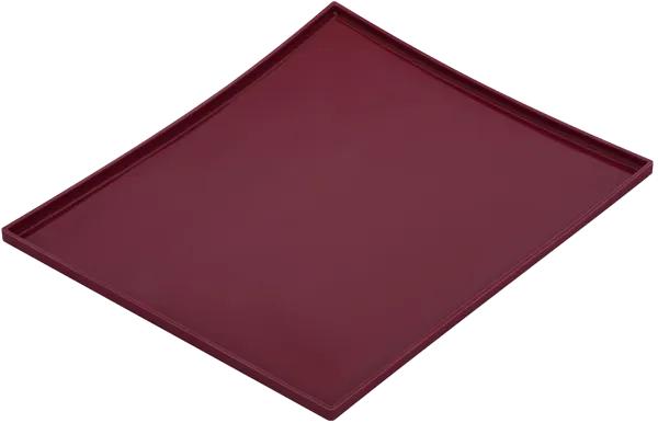 Изображение Противень 31*27см для выпечки Регент инокс силикон бордовый Регент Рус м/у, 1 шт
