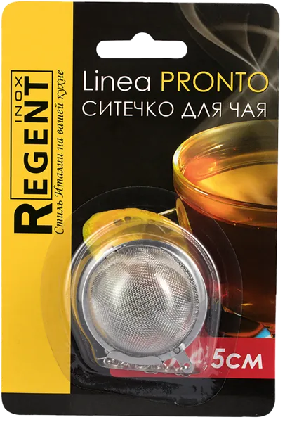 Изображение Ситечко 4,5см для чая Регент инокс пронто нерж сталь Регент Рус , 1 шт