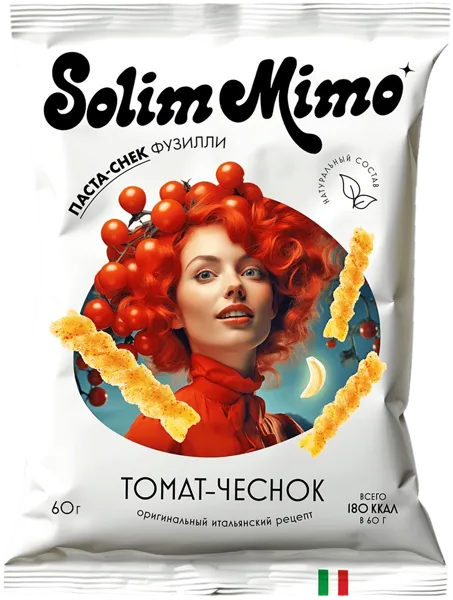 Изображение Снеки пшеничные Солим Мимо с томатом чесноком Снеки Мира м/у, 60 г