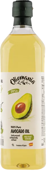 Изображение Масло авокадо Олиомания рафинированное Муэлоилва п/б, 1 л
