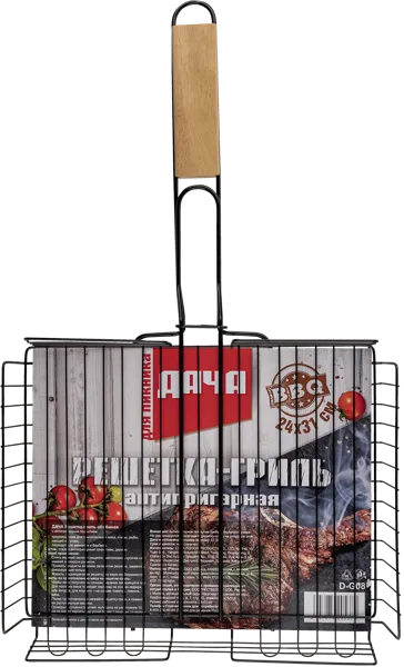 Изображение Решетка 24*31см Дача гриль Юпеко к/у, 1 шт