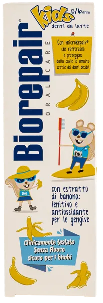 Изображение Зубная паста детская с 0 лет Биорепеир кидс банан Косвелл к/у, 50 мл