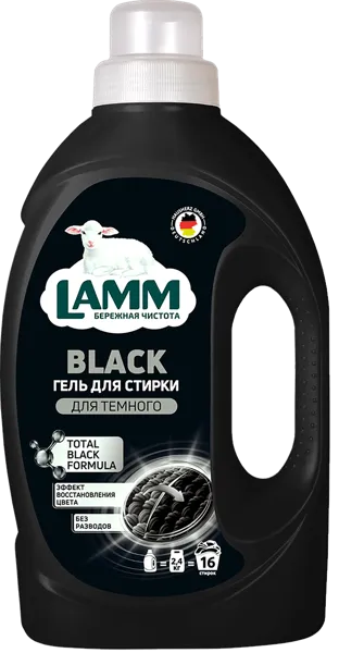 Изображение Средство для стирки жидкое Ламм темное белье Хаусхерц Корпорэйшн п/у, 1,04 л