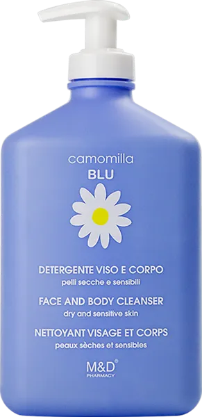 Изображение Гель для душа и лица Камомилла блю чувствительная кожа Эм энд Ди п/у, 500 мл