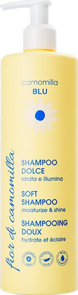 Изображение Шампунь для всех типов волос Камомилла блю увлажнение,блеск бессуль Эм энд Ди п/у, 500 мл