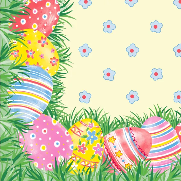 Изображение Салфетки 33*33см 3х слойные Арт букет пасха пасхальные яйца Русская Бумага м/у, 20 шт