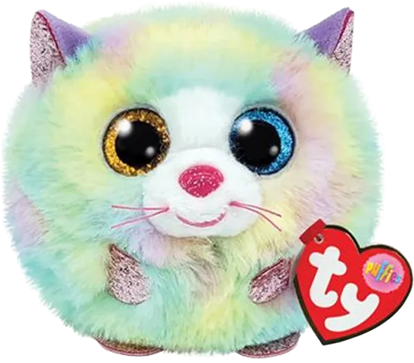 Изображение Мягкая игрушка 10 см ТУ пафф котенок хизел ТУ Инкорпорейшен , 1 шт