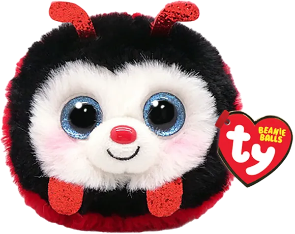 Изображение Мягкая игрушка 10 см ТУ пафф жук иззи ТУ Инкорпорейшен , 1 шт