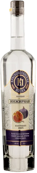 Изображение Водка особая Спирт Люкс 40% Стрижамент инжир Стрижамент с/б, 0,5 л