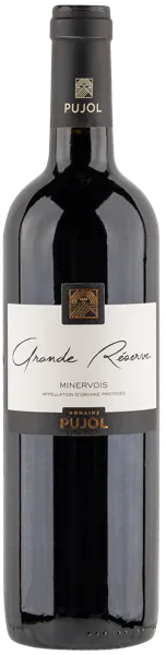 Изображение Вино красное сухое стиль №2 Сира Гренаш Минервуа Гранд Резерв 2020 Домен Пужоль с/б, 0,75 л
