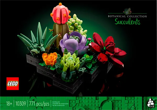 Изображение Конструктор с 18 лет 10309 Лего ботаникал кактусы Лего к/у, 1 шт