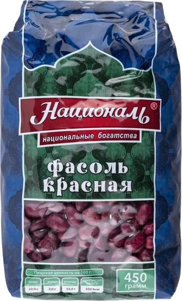 Изображение Фасоль красная Националь Ангстрем Трейдинг м/у, 450 г