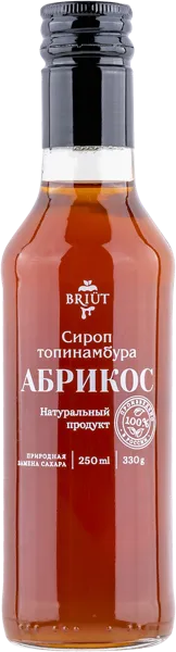 Изображение Сироп из топинамбура Бриют абрикос Барри Бриют с/б, 330 г