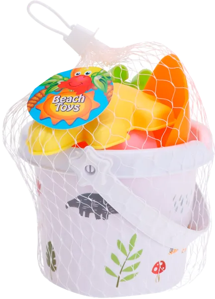 Изображение Набор для песка Купман 6 предметов с лейкой Купман Интернэшнл п/у, 1 шт