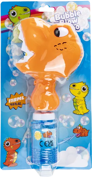 Изображение Мыльные пузыри 118 мл Купман голова динозавра Купман Интернэшнл п/у, 1 шт