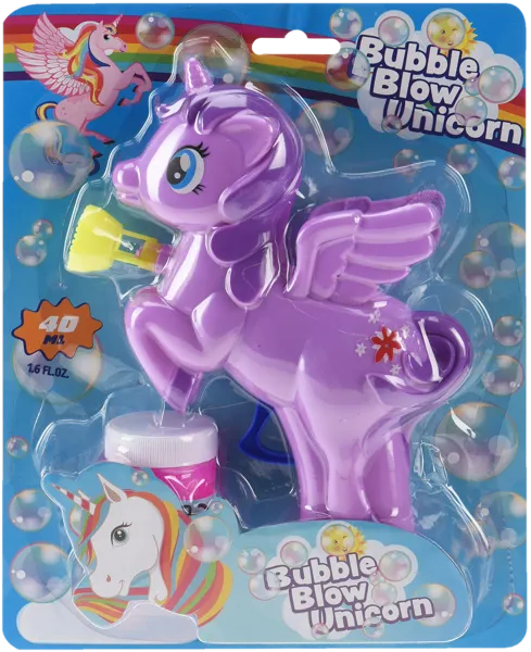 Изображение Мыльные пузыри 40 мл Купман пистолет-единорог Купман Интернэшнл п/у, 1 шт