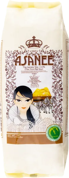 Изображение Рис жасминовый Асани Тай Хом Мали Голден Грейн Интерпроз м/у, 1 КГ
