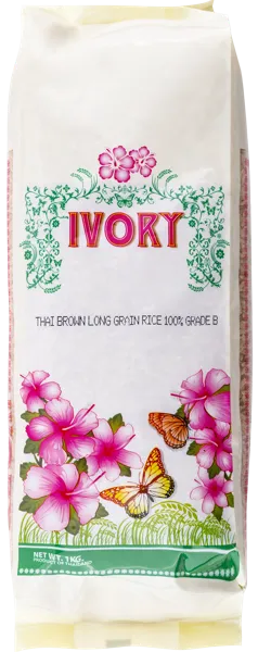 Изображение Рис коричневый Айвори тайский Голден Грейн Интерпроз м/у, 1 КГ