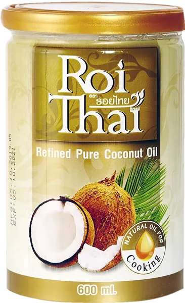 Изображение Масло кокосовое Рой Тай Ампол Фуд п/у, 600 мл