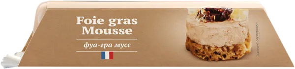 Изображение Фуа-гра мусс Ипатов из мяса утки Французская ферма п/у, 85 г