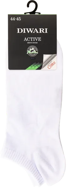Изображение Носки размер 29 мужские Дивари 15С-74СП актив белые Конте СПА м/у, 1 пара