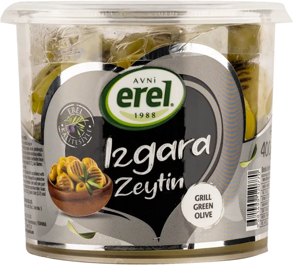 Изображение Оливки без косточки Авни Эрель зеленые гриль Авни Эрель п/у, 400 г